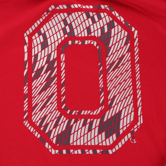 Ohio State Varsity Authentic Apparel Mens XL Red Performance Hoodie OSU Logo - Picture 5 of 9